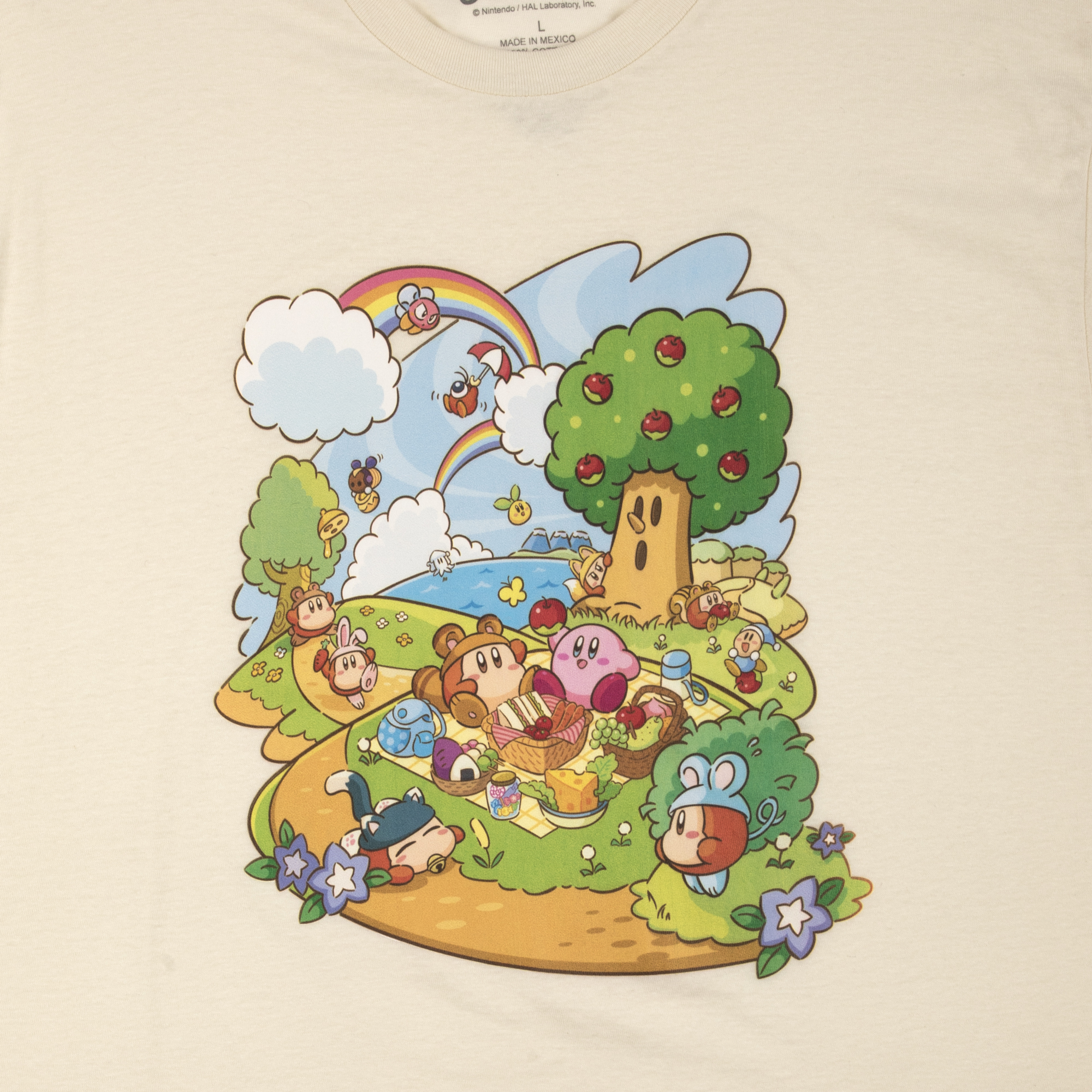 Kirby - Pupupu Picnic T-Shirt image count 1